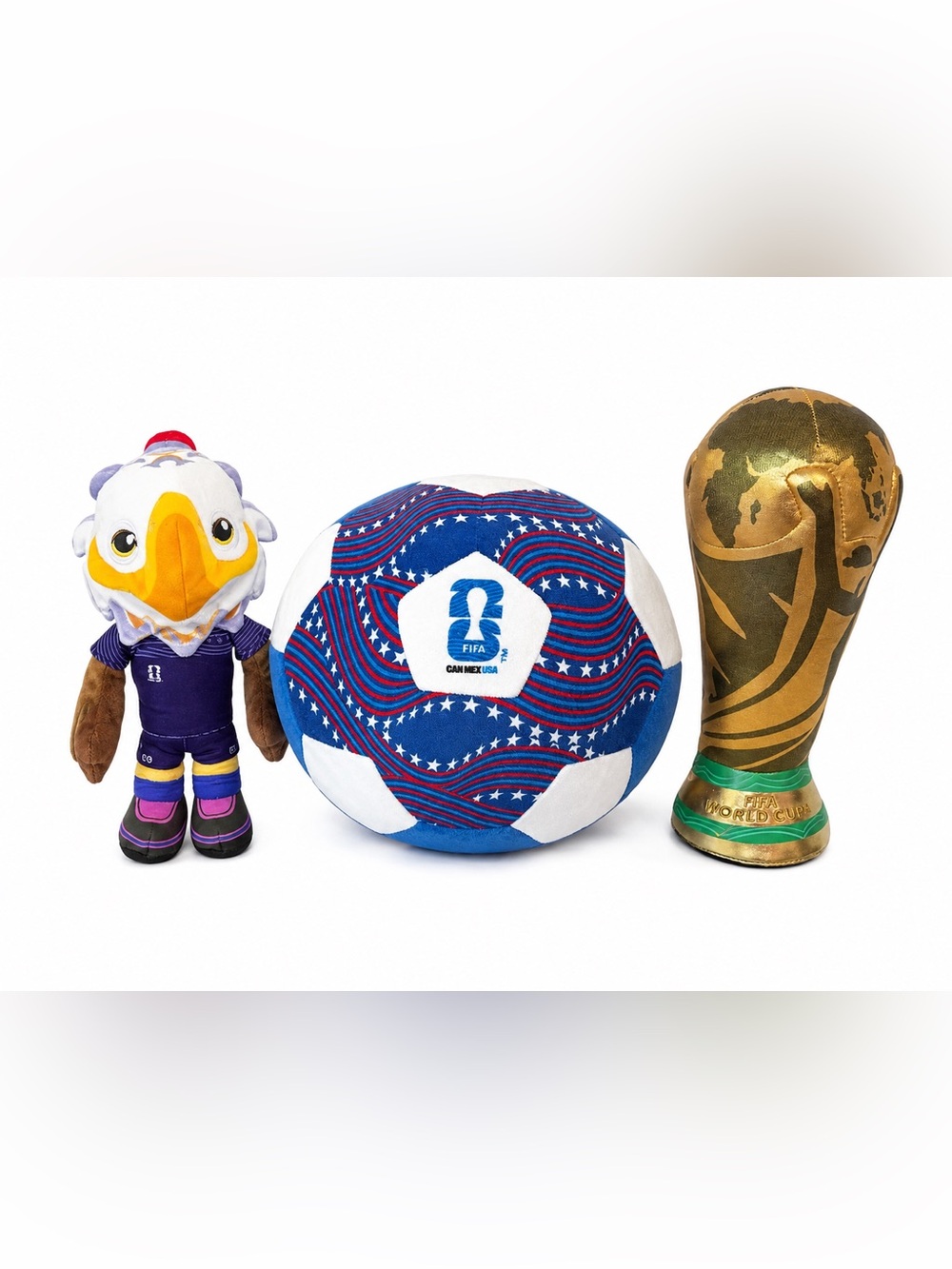FIFA World Cup 2026 USA Plush Collectible Bundle